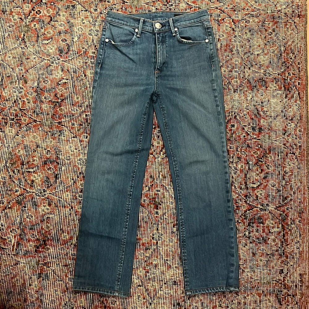 Rag & Bone Cropped Straight Leg Jeans Sz 24